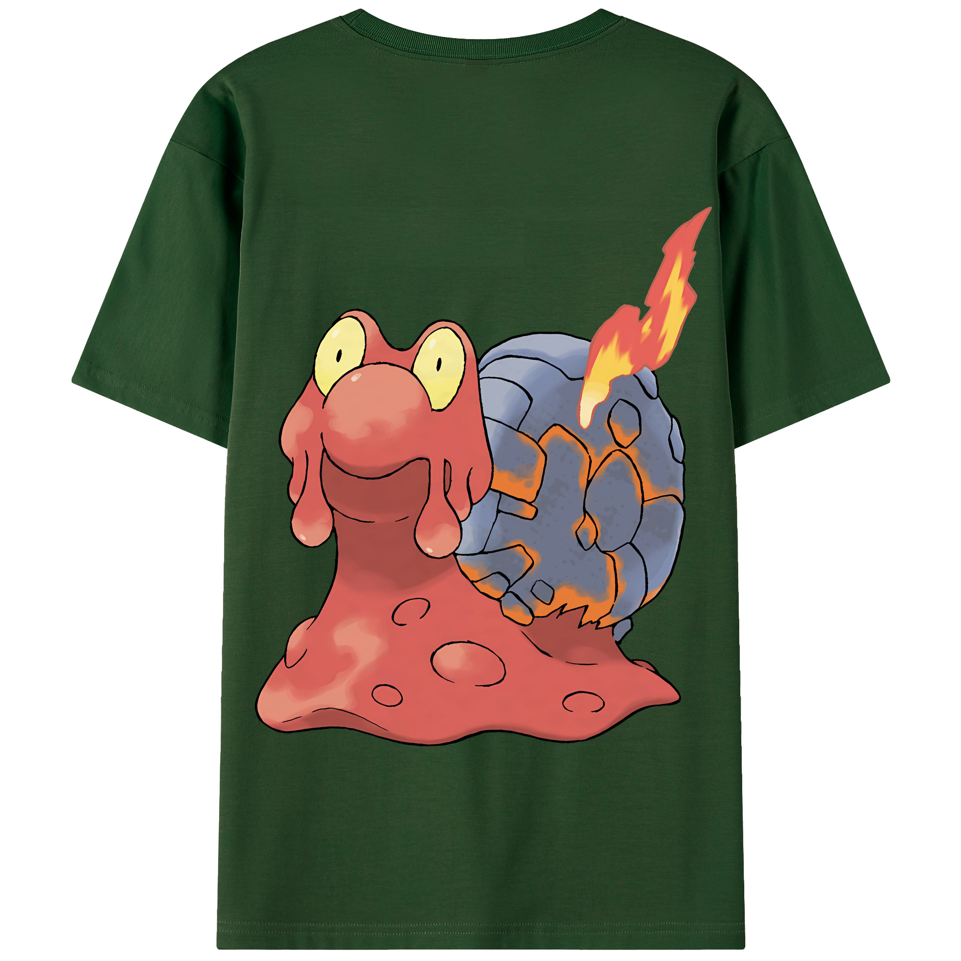 （画像用） ポケットモンスター Pokémon 綿100％半袖Tシャツ（背面プリント）